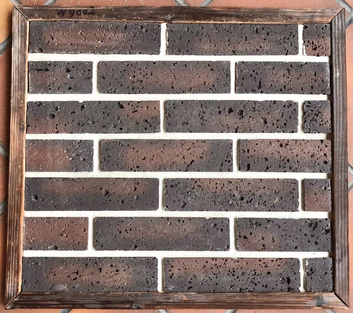 Clinker wall tiles 