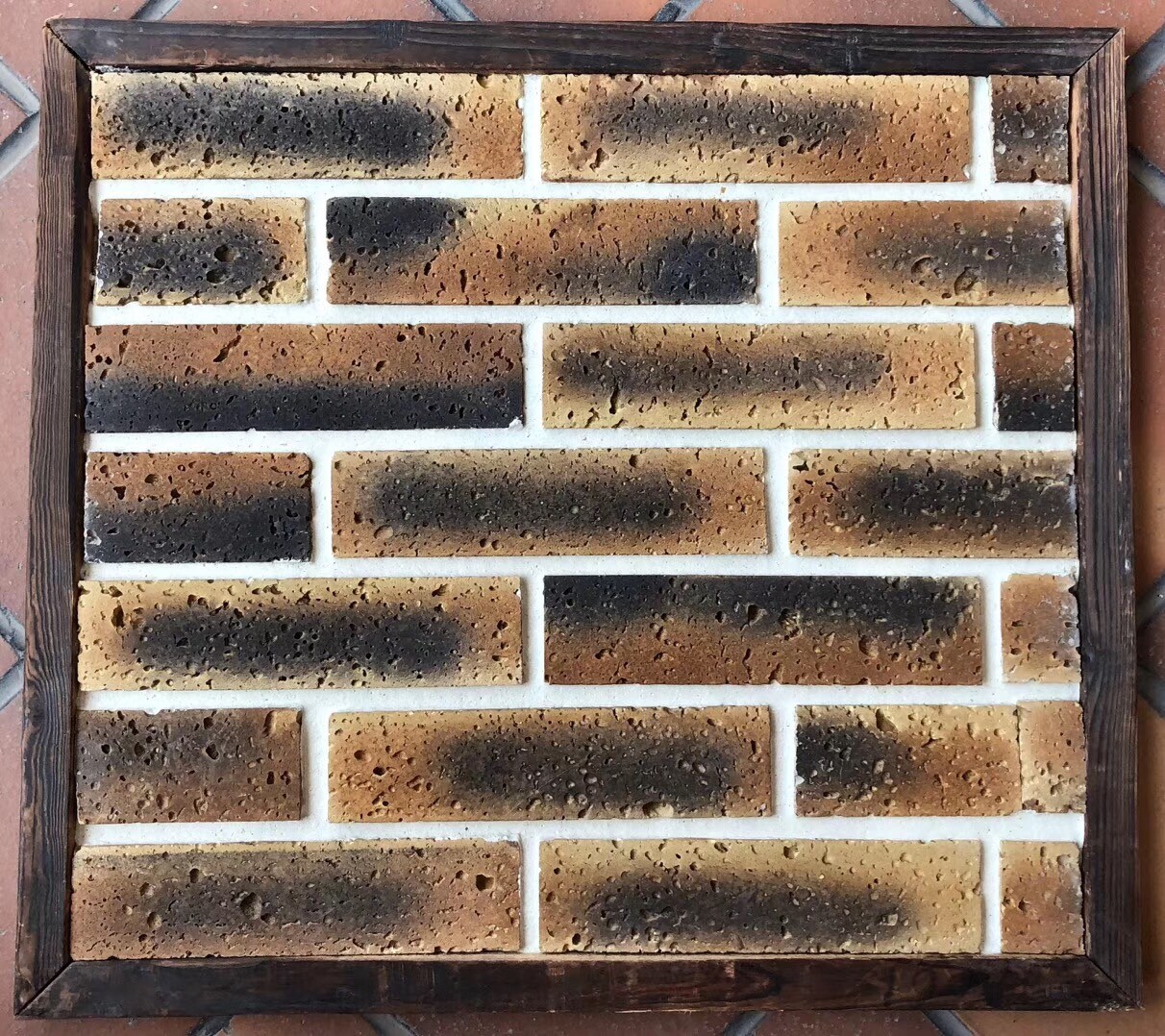 Clinker wall tiles 