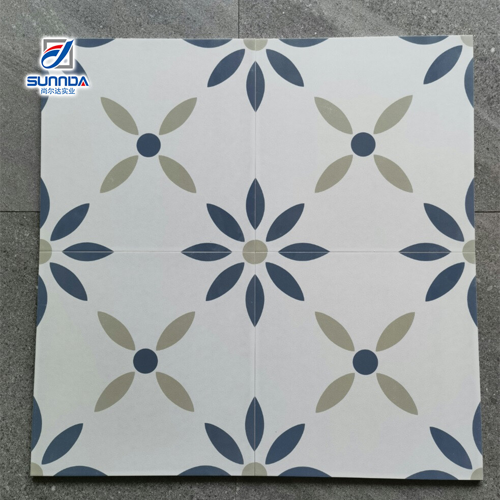 Rustic flower tiles 