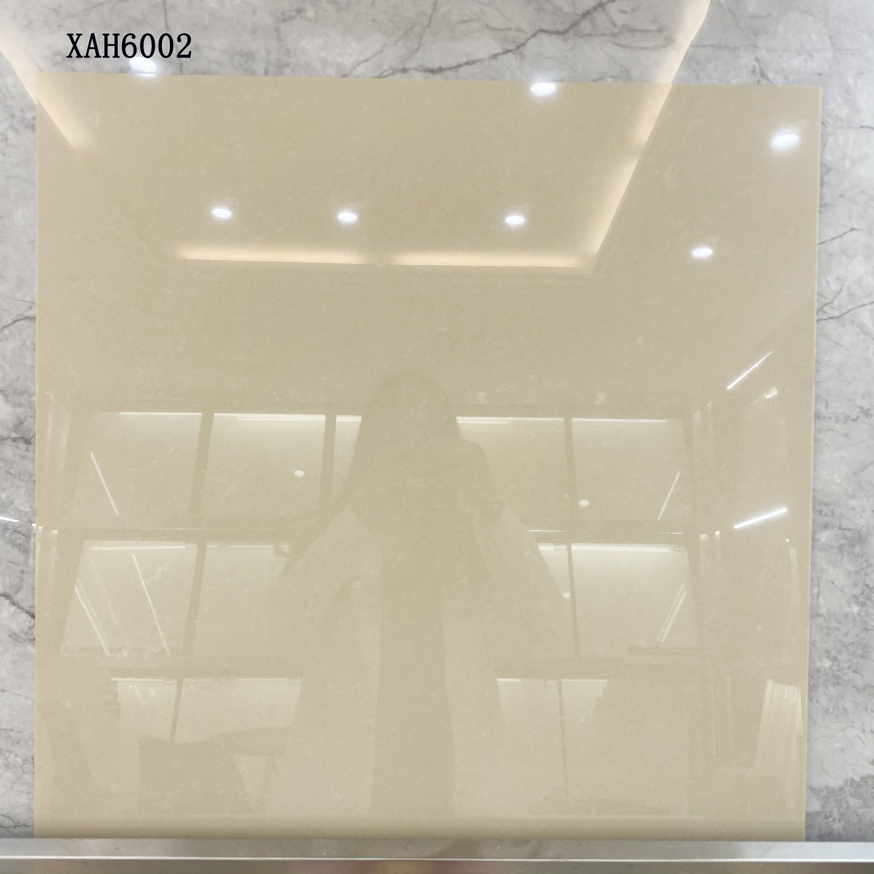 Polished porcelain tiles 