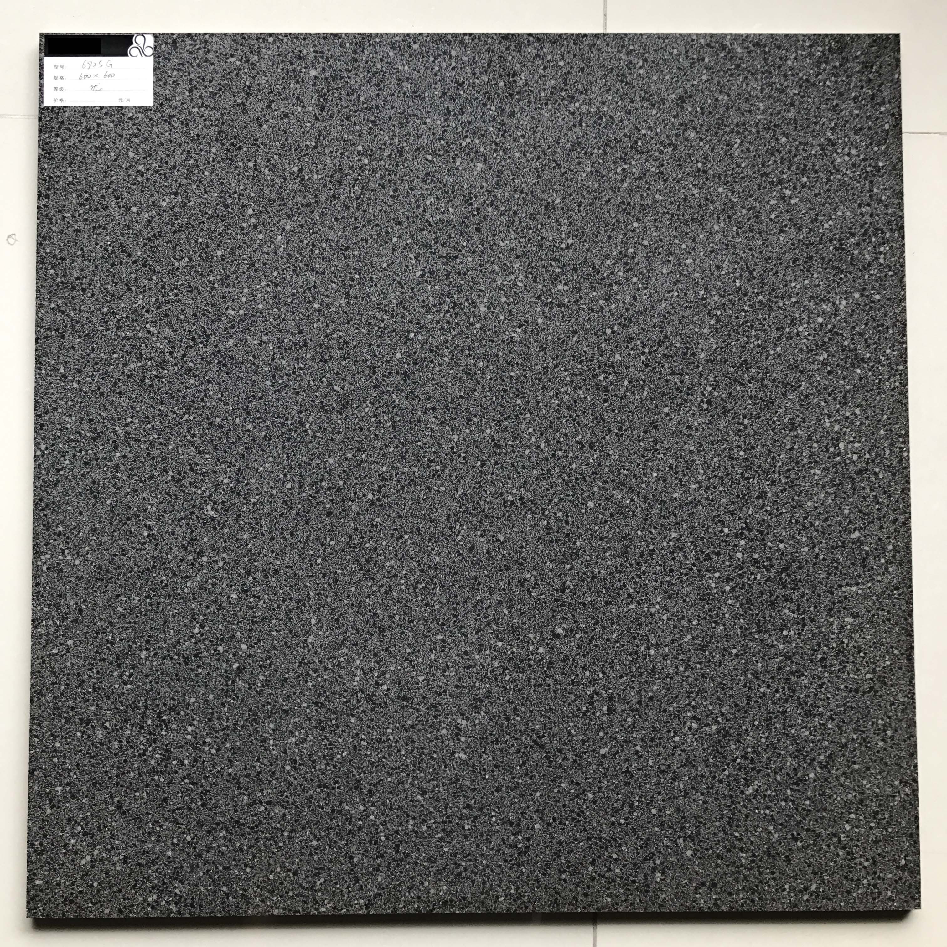 Salt pepper polished porcelain tiles 