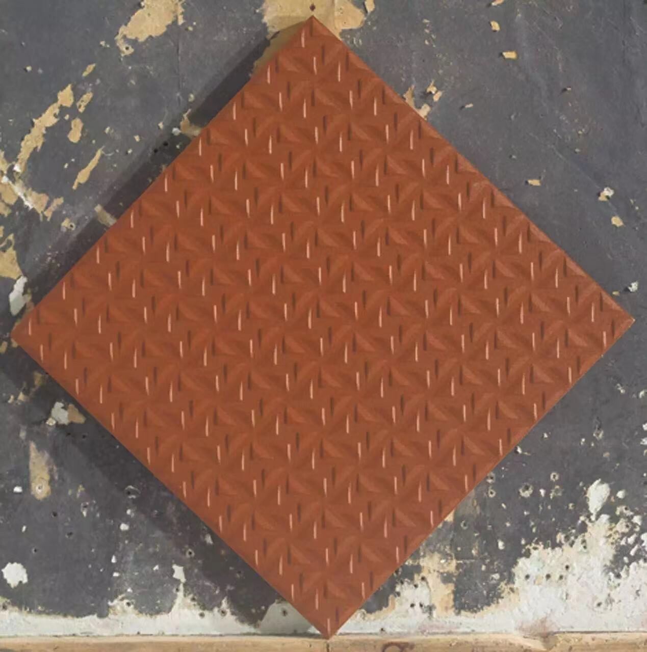 Terracotta tiles full body