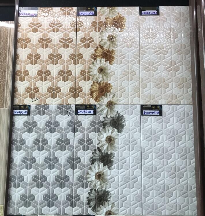 Embossed glossy Ceramic wall tiles