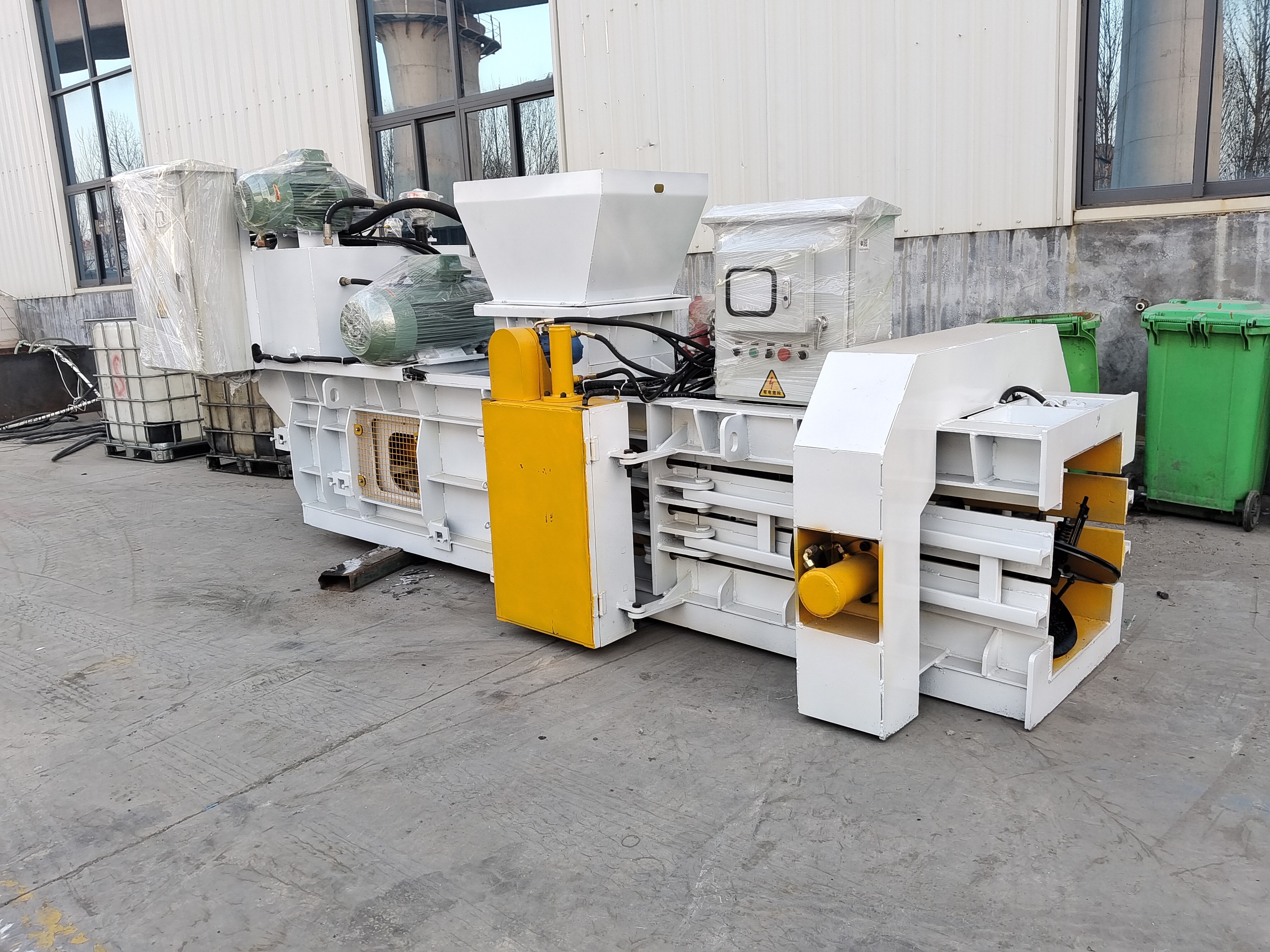 HN-80T-QZD horizontal hydraulic baler