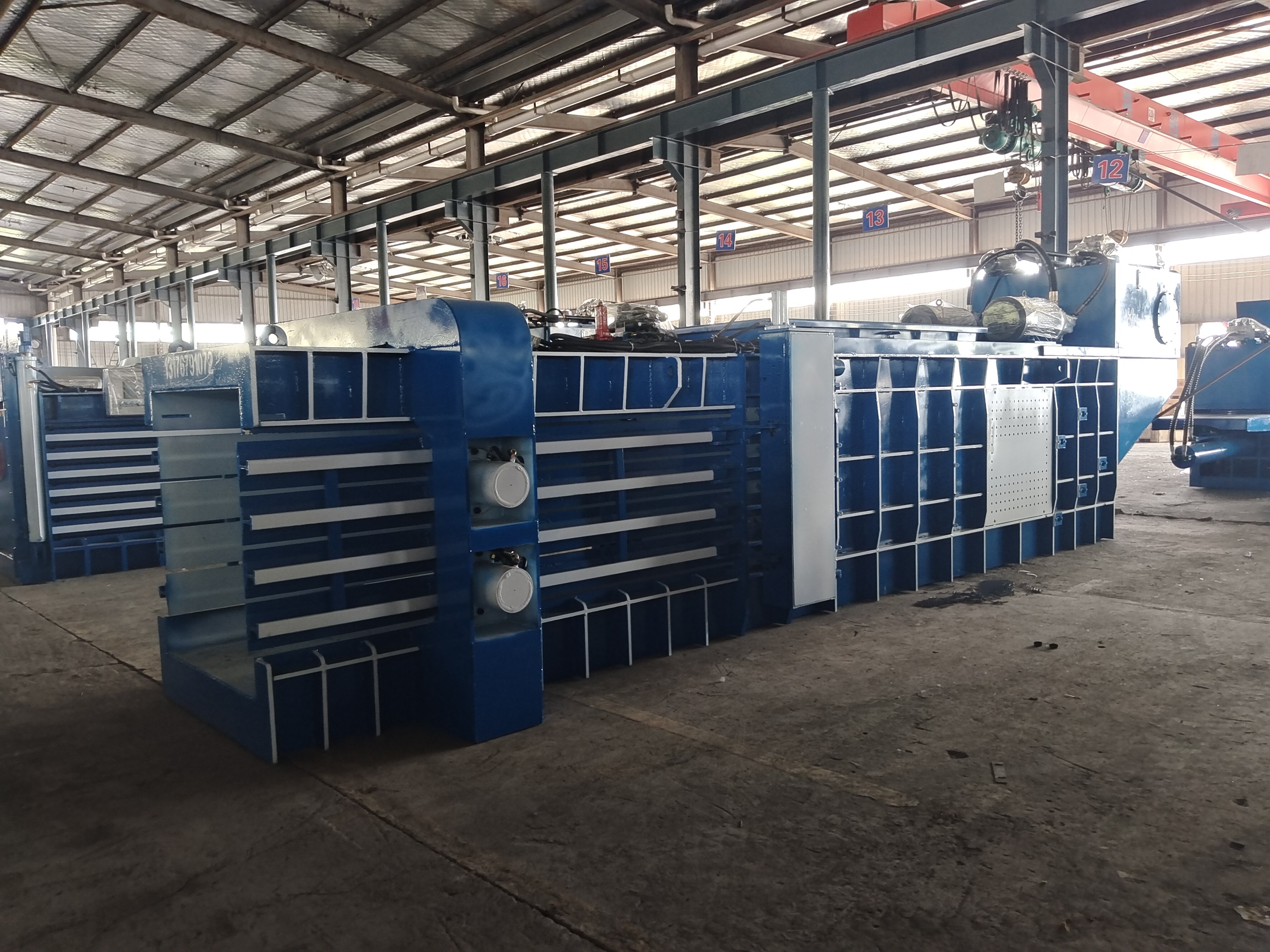 HN-80T-QZD horizontal hydraulic baler