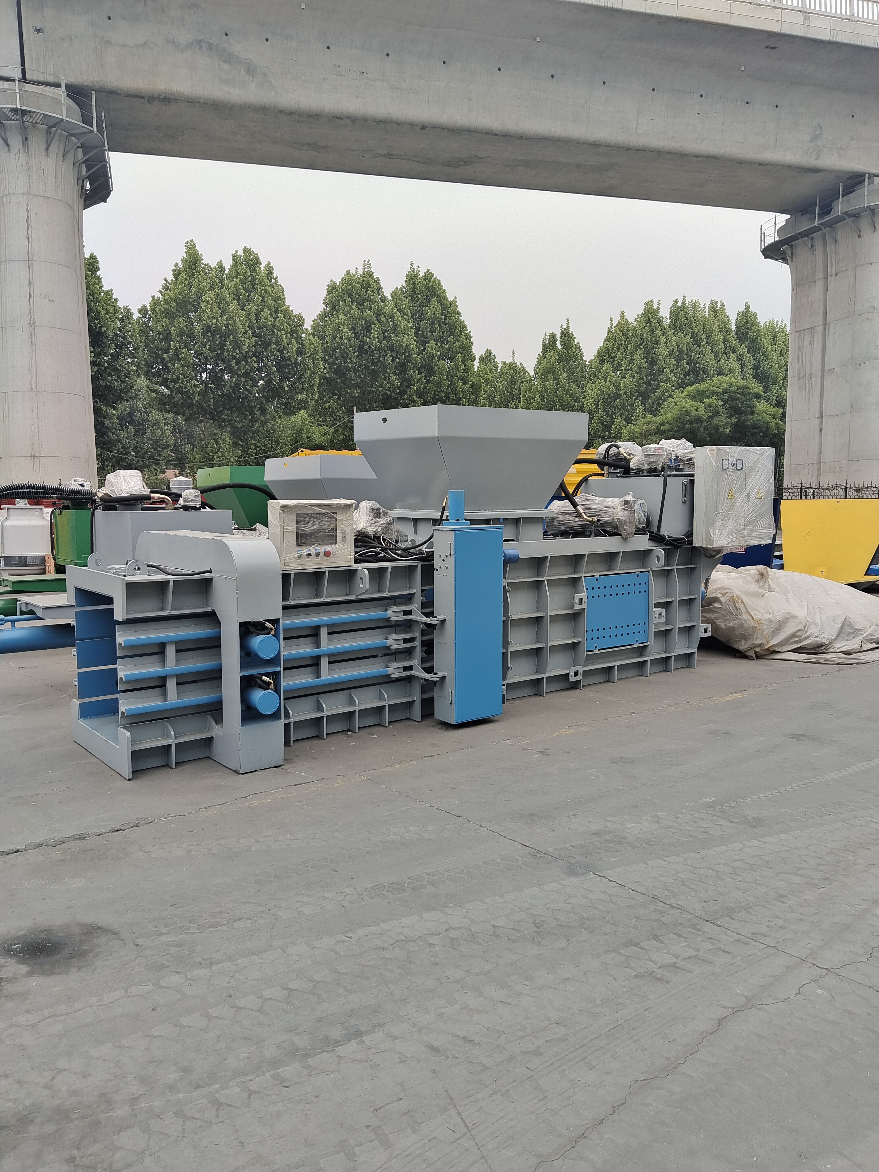 HN-80T-QZD horizontal hydraulic baler