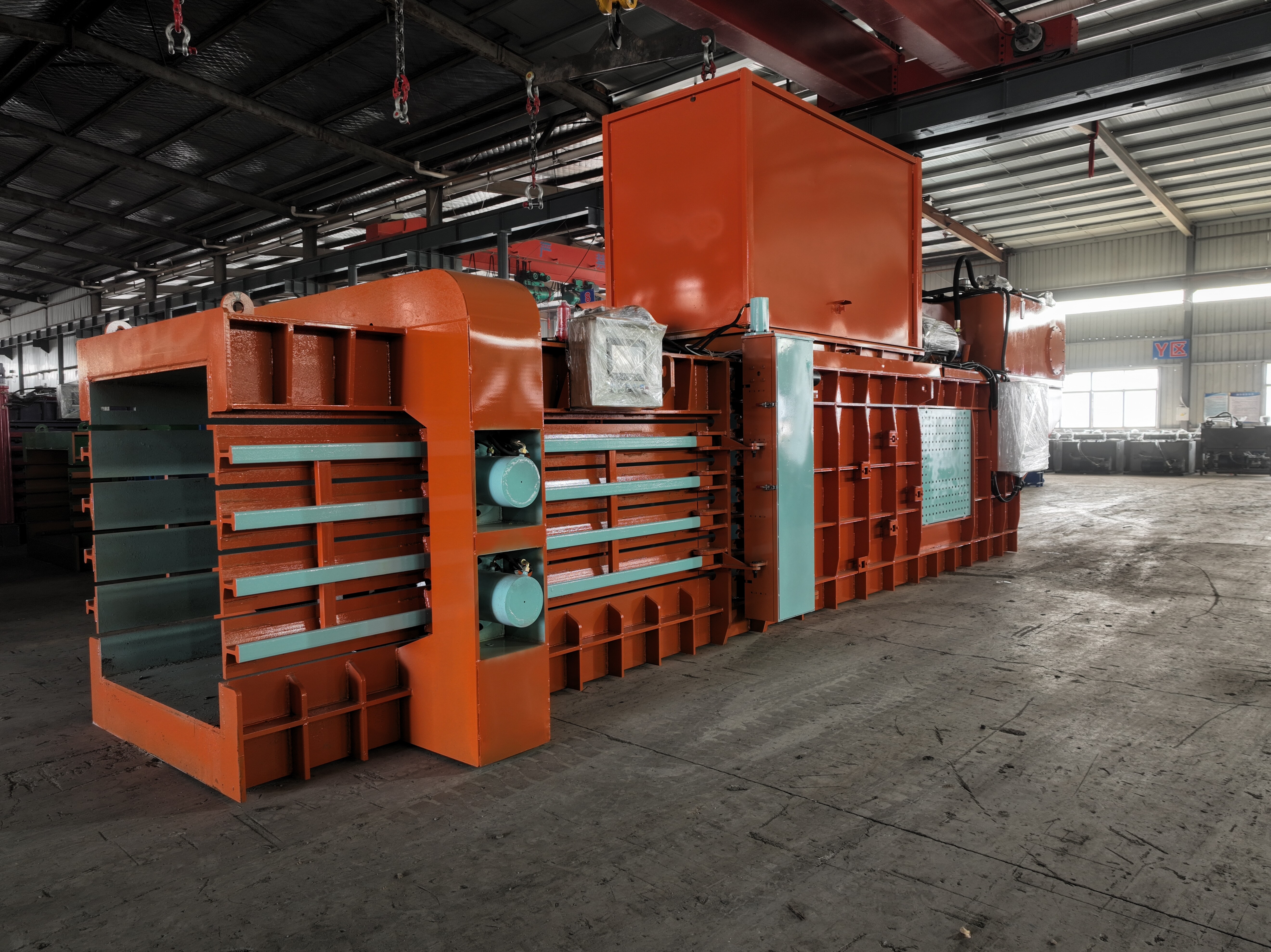 HN-200T-QZD horizontal hydraulic baler