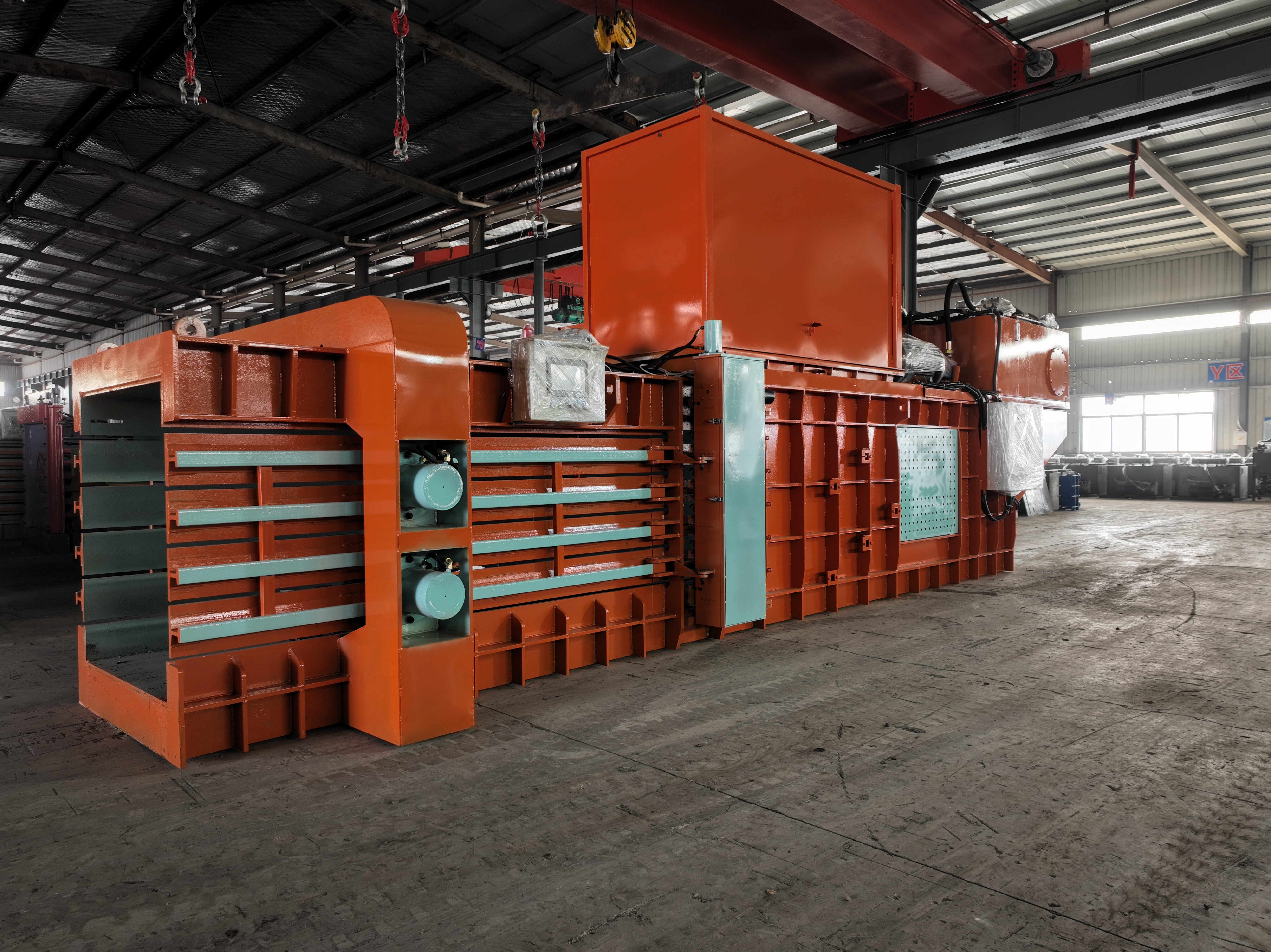 HN-200T-QZD horizontal hydraulic baler