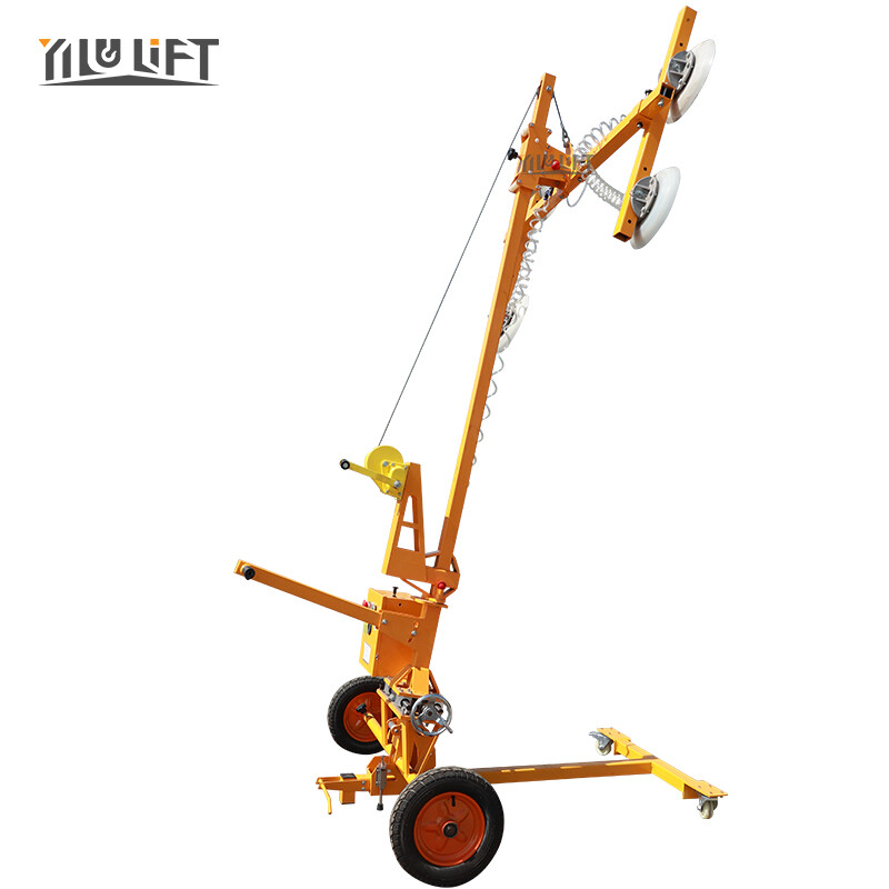 400kg Semi Electric Vacuum Lifter Trolley