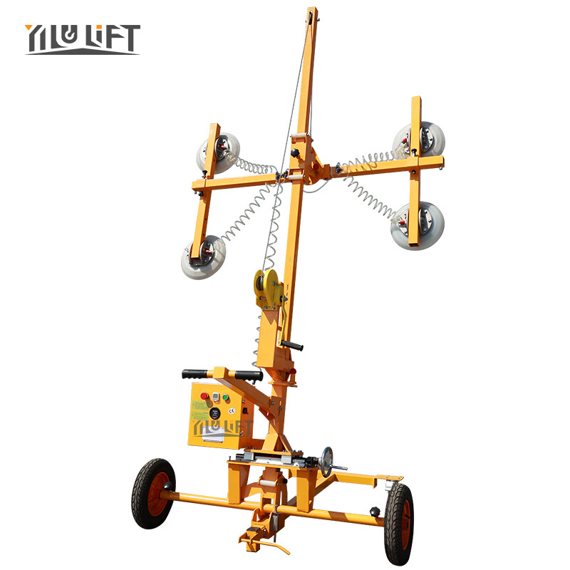 400kg Semi Electric Vacuum Lifter Trolley