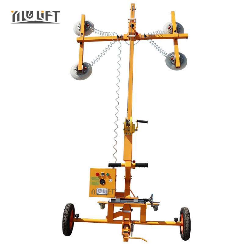 400kg Semi Electric Vacuum Lifter Trolley