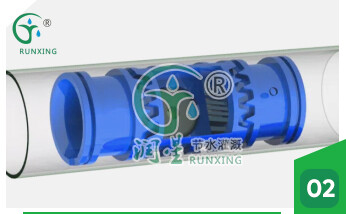 Subsurface Pressure-Compensating Drip Emitter