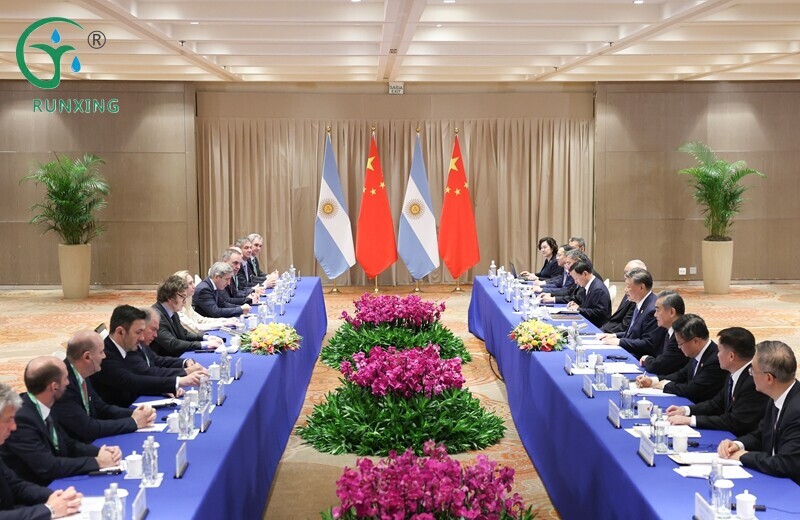 Chinese President Xi Jinping met with Argentine President Javier Milei. Chinese President Xi Jinping met with Argentine President Javier Milei.