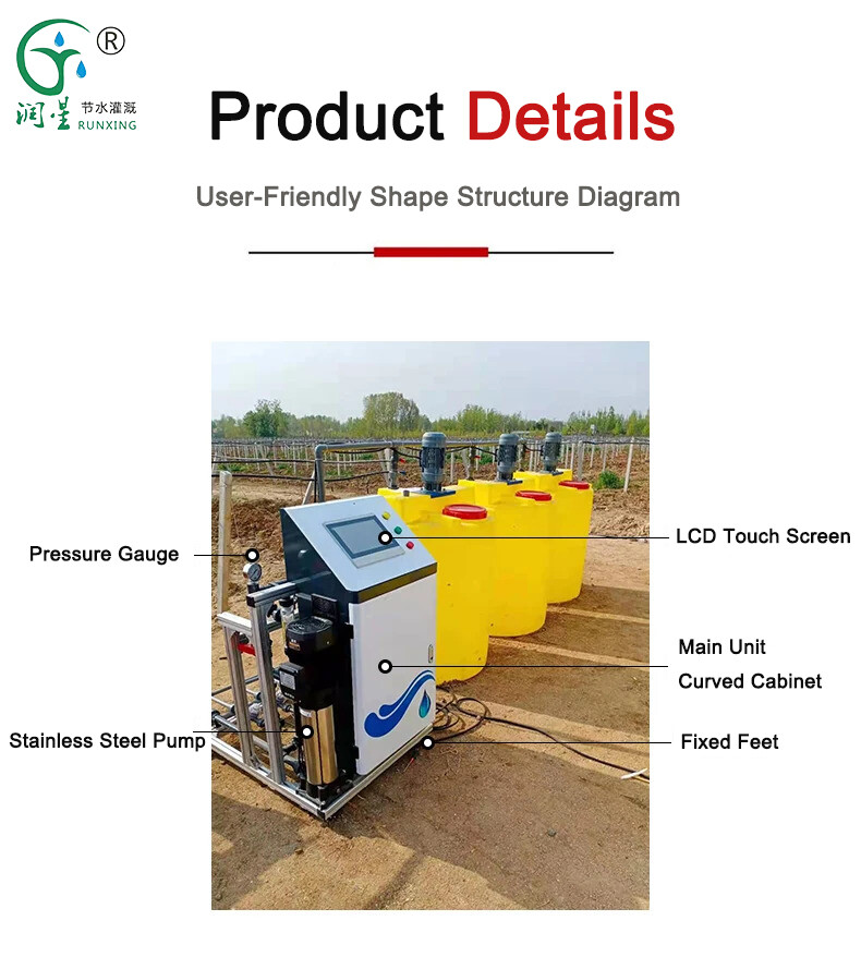 Smart Integrated Water-Fertilizer Irrigation Equipment（single/dual channel）