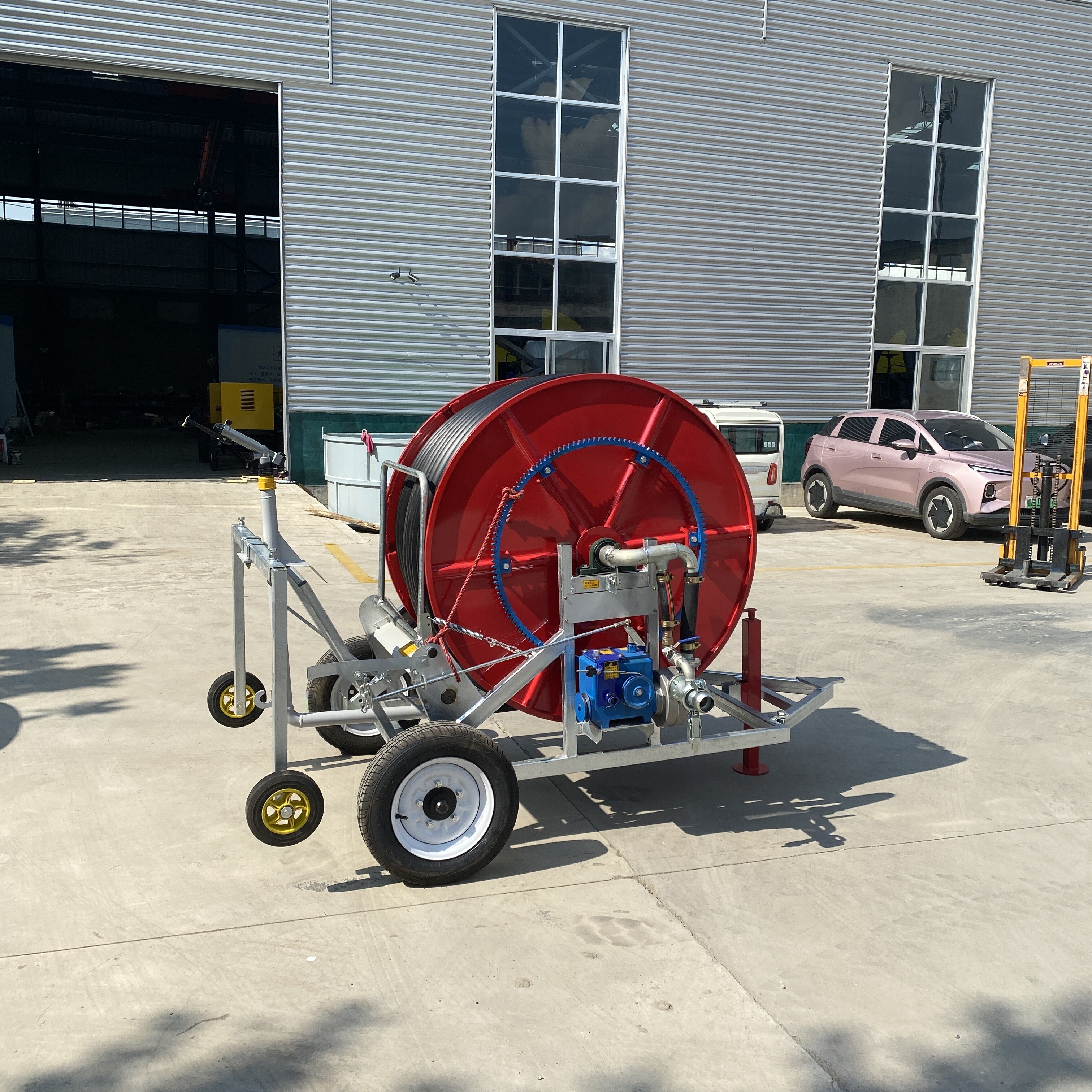 Reel Irrigation Machine