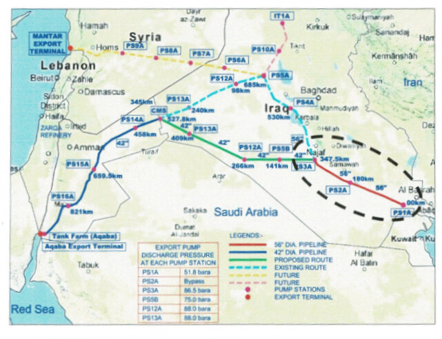 Crude Oil Export Pipeline Project betweenNorth Rumailah (PS1A) to Haditha (Ps5A)