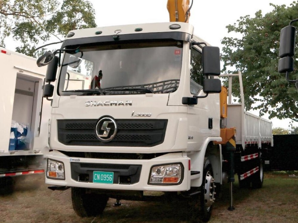 SHACMAN L3000 4×2 Crane Truck