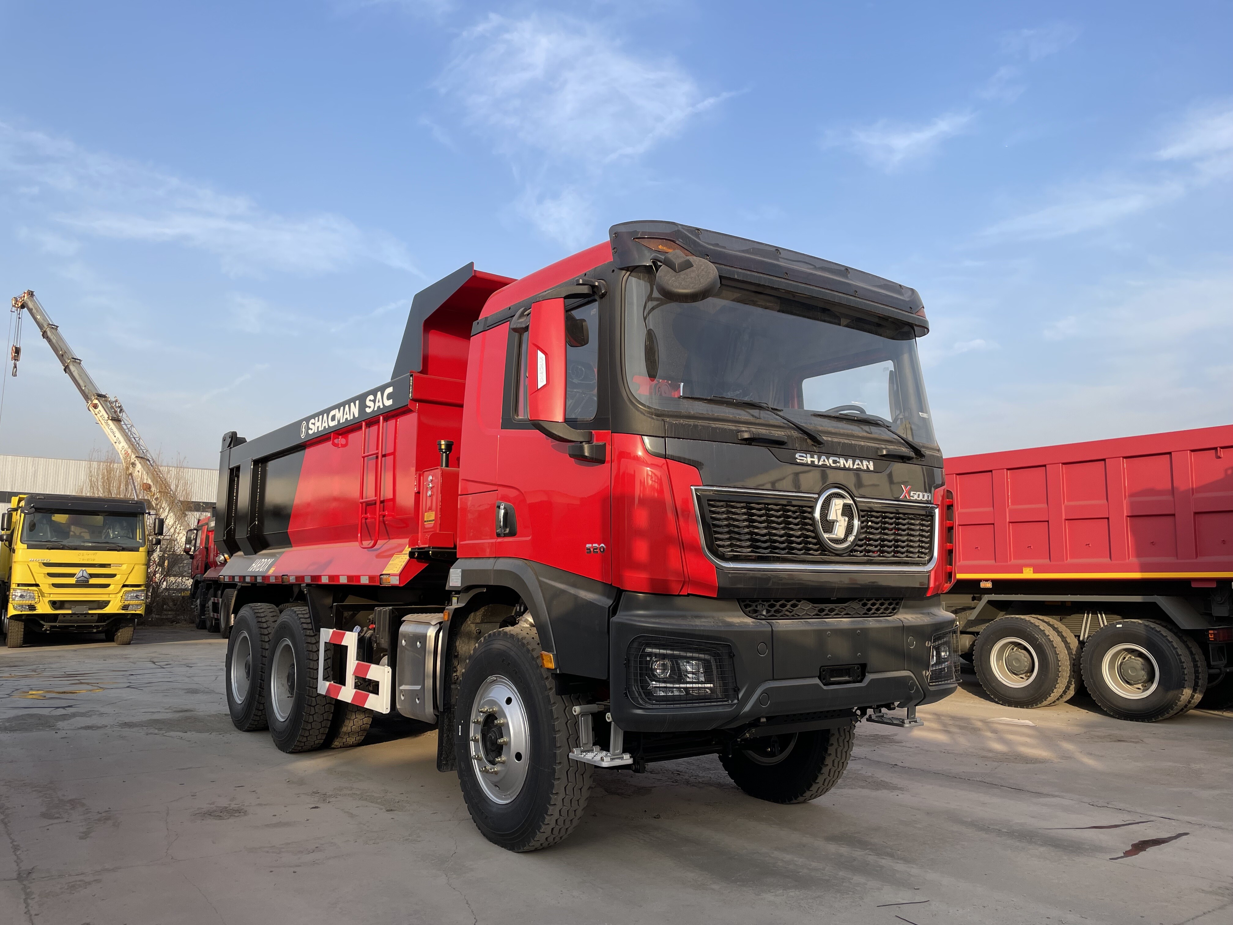 SHACMAN X5000 6×4 Dump truck 