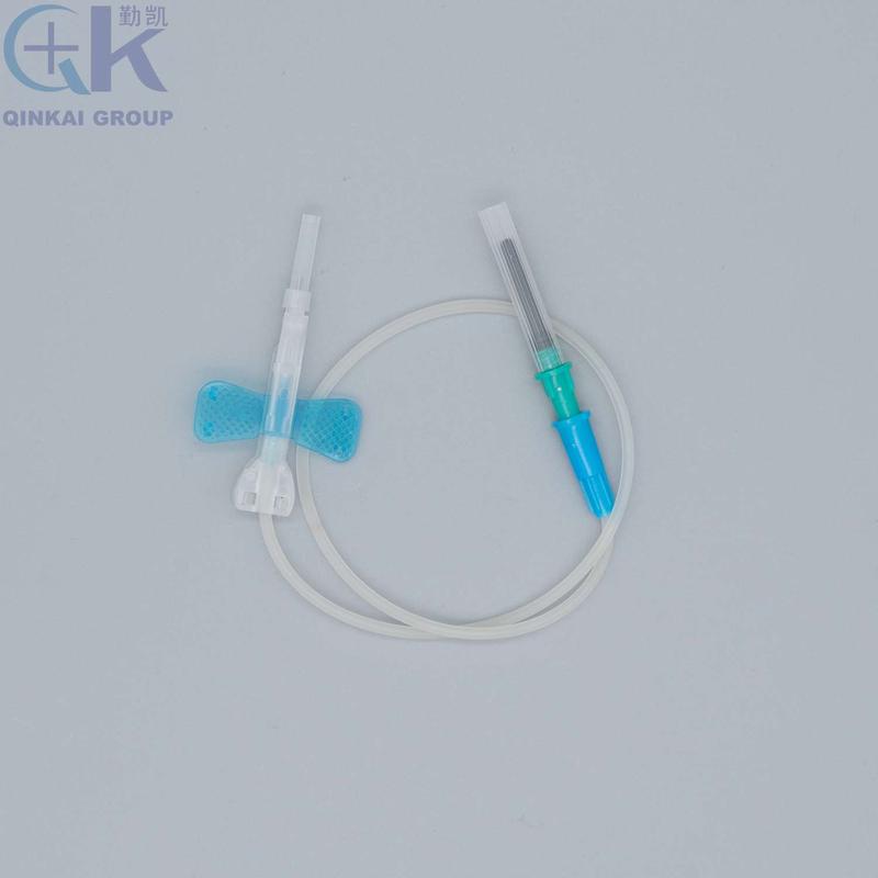 Blood collecting needle