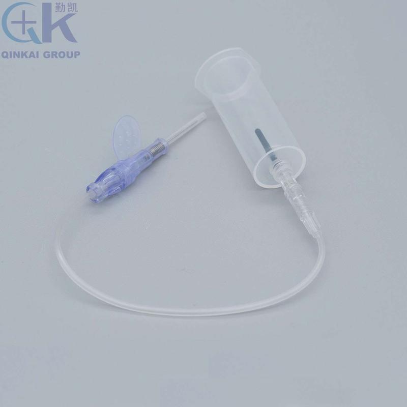 Safety needle holder