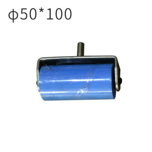 明德机械制造50*100MM带夹套硅胶压轮，用于型材包装机