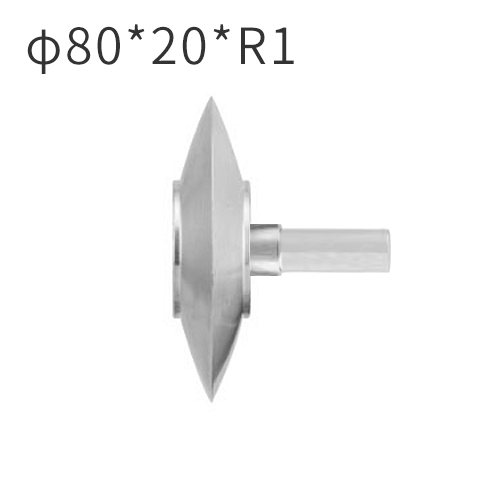 明德机械制造80*20*R1MM铝合金压轮带销型材包装机