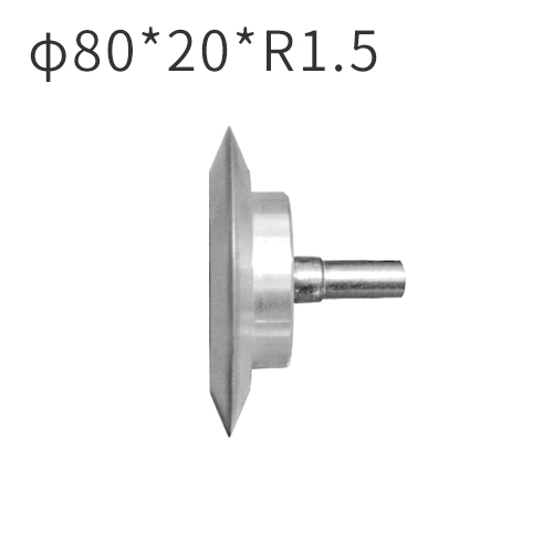 明德机械制造80*20*R1.5MM铝合金带销压轮，用于型材包装机