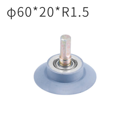 明德机械制造60*20*R1.5MM进口硅胶带销轮用于型材包装机