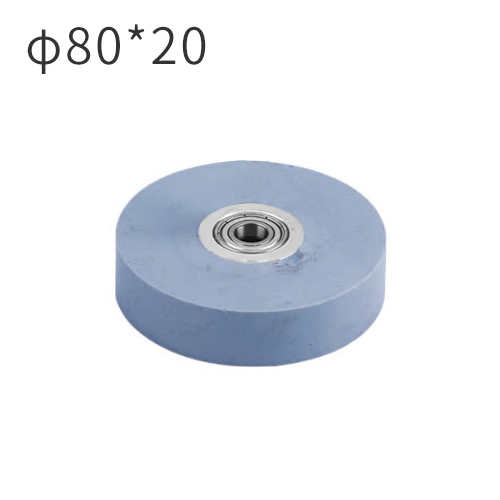 明德机械制造80*20MM进口硅胶带销轮用于型材包装机