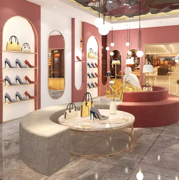 Shoe and bag counter