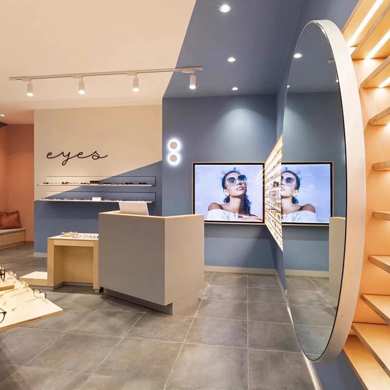 Glasses display cabinet