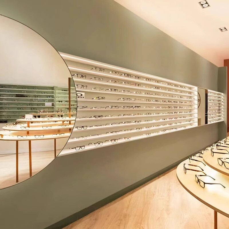 Glasses display cabinet