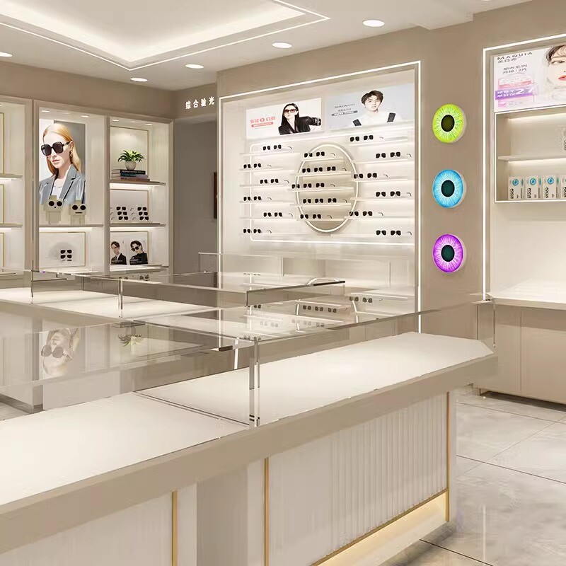 Glasses display cabinet