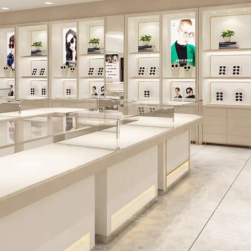 Glasses display cabinet