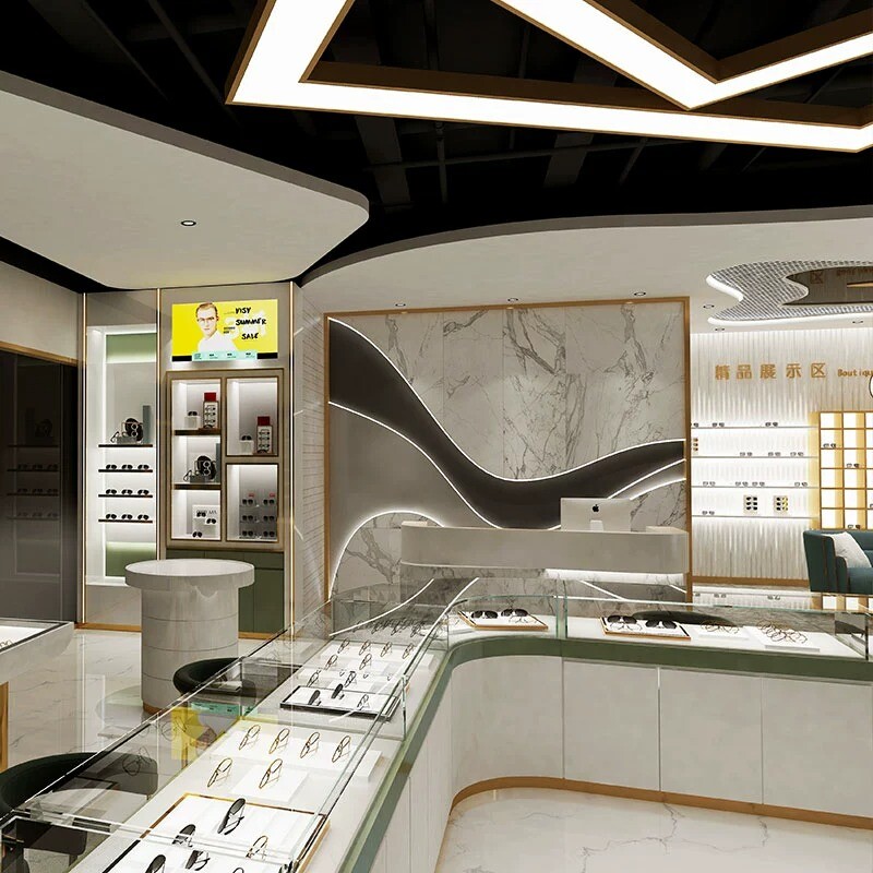 Glasses display cabinet