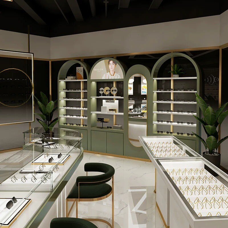 Glasses display cabinet