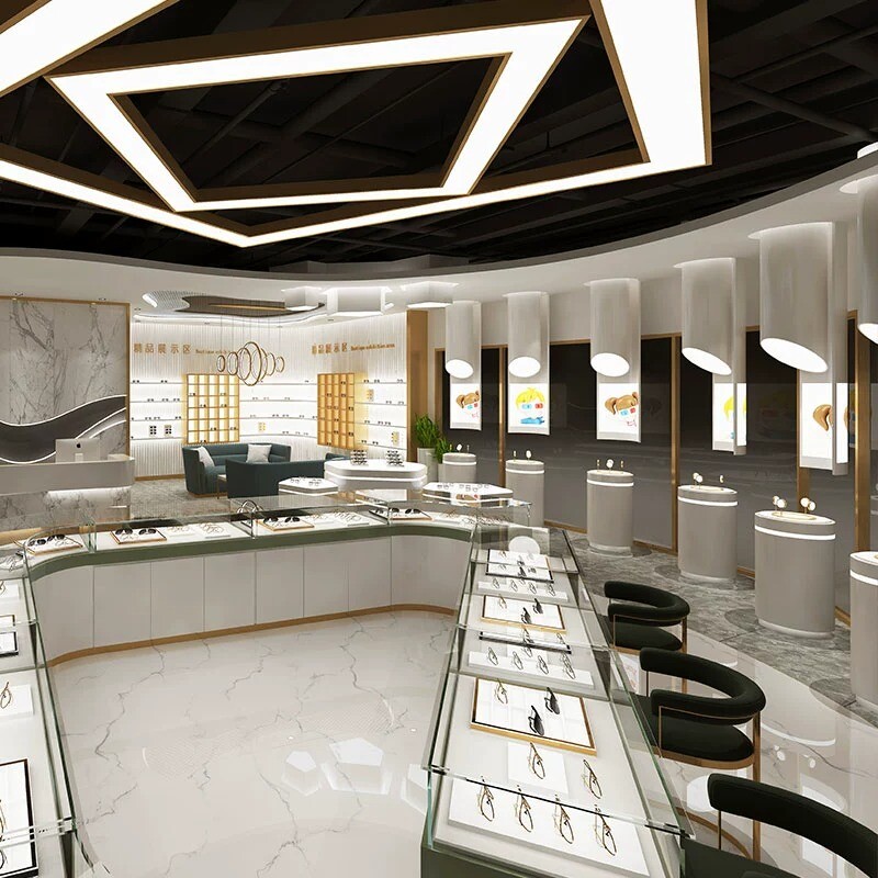 Glasses display cabinet