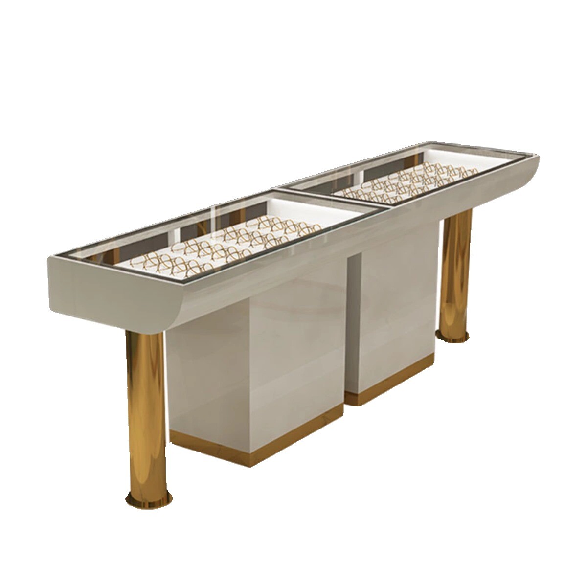 Glasses display cabinet