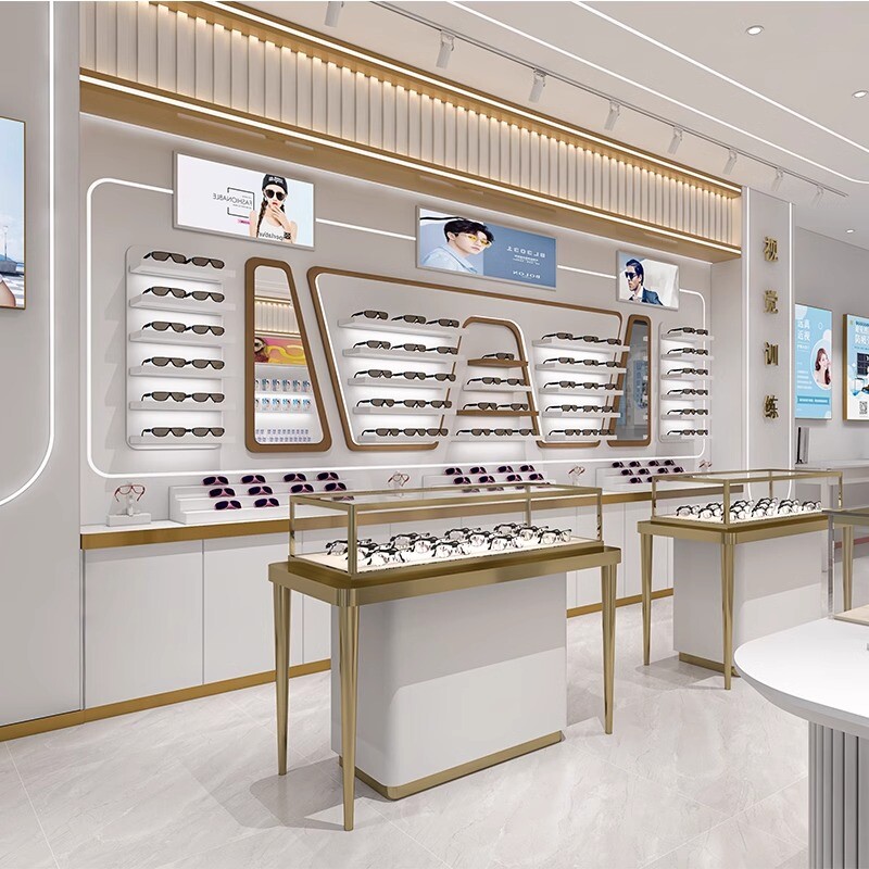 Glasses display cabinet