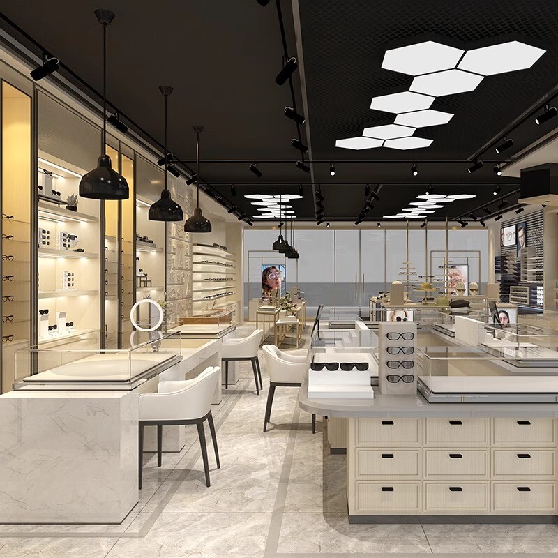 Glasses display cabinet