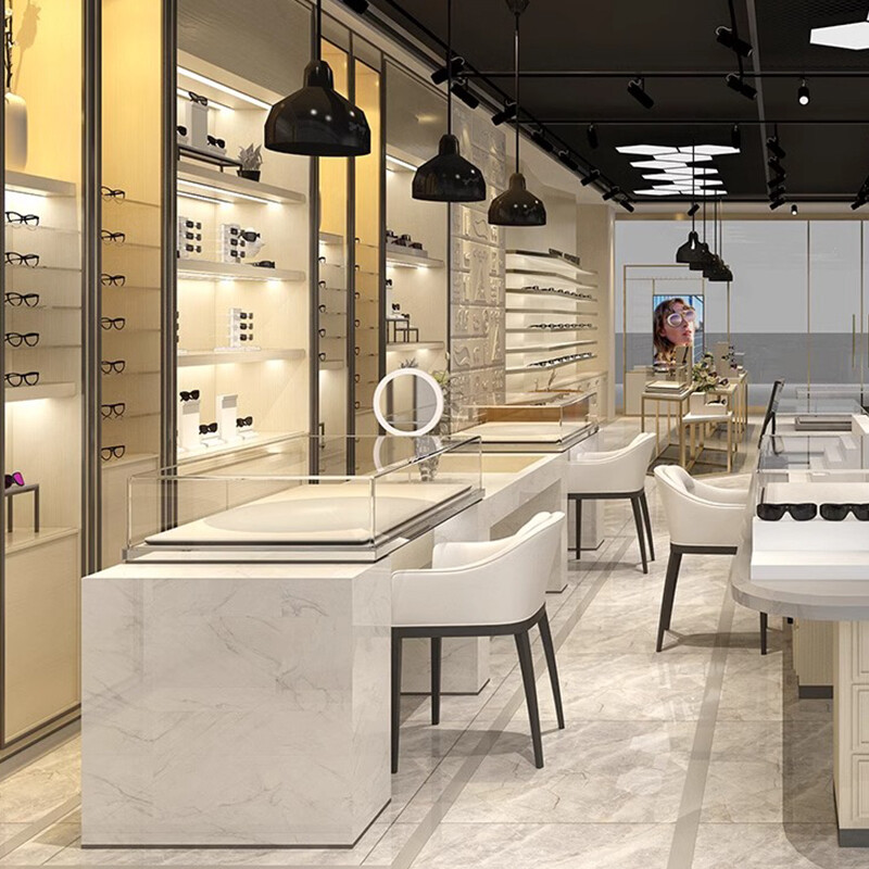 Glasses display cabinet