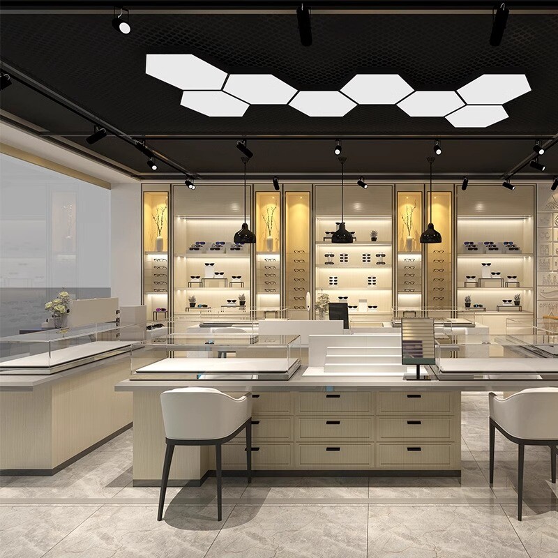 Glasses display cabinet