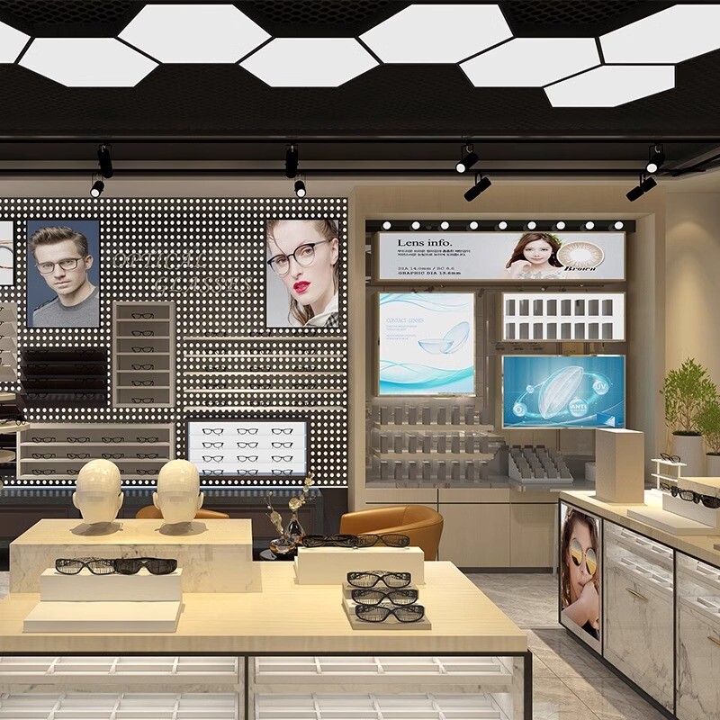 Glasses display cabinet