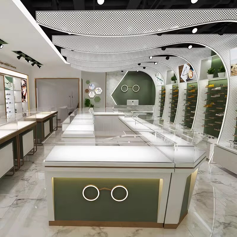 Glasses display cabinet