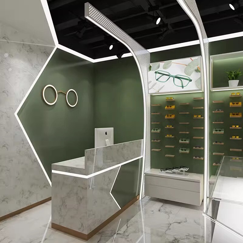 Glasses display cabinet