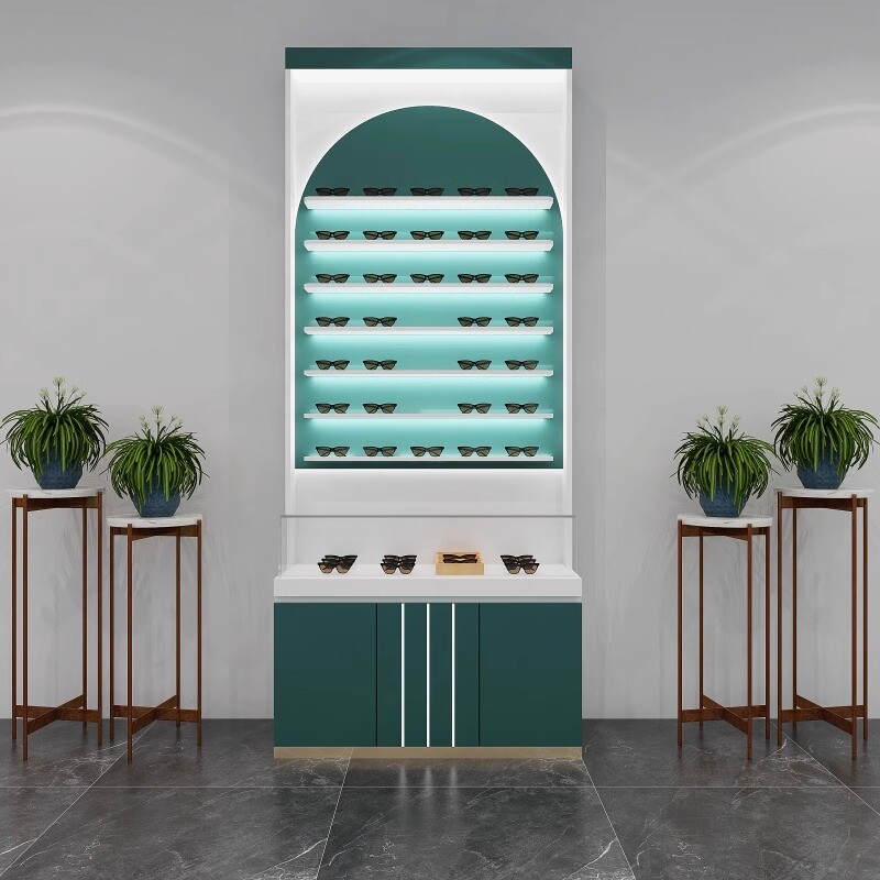 Glasses display cabinet