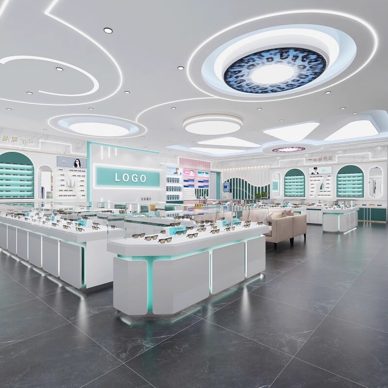 Glasses display cabinet