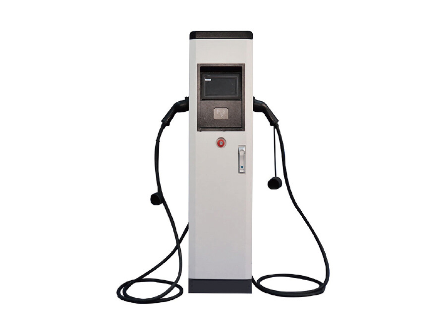 Dual-gun floor type AC charging pile 14kW/22KW