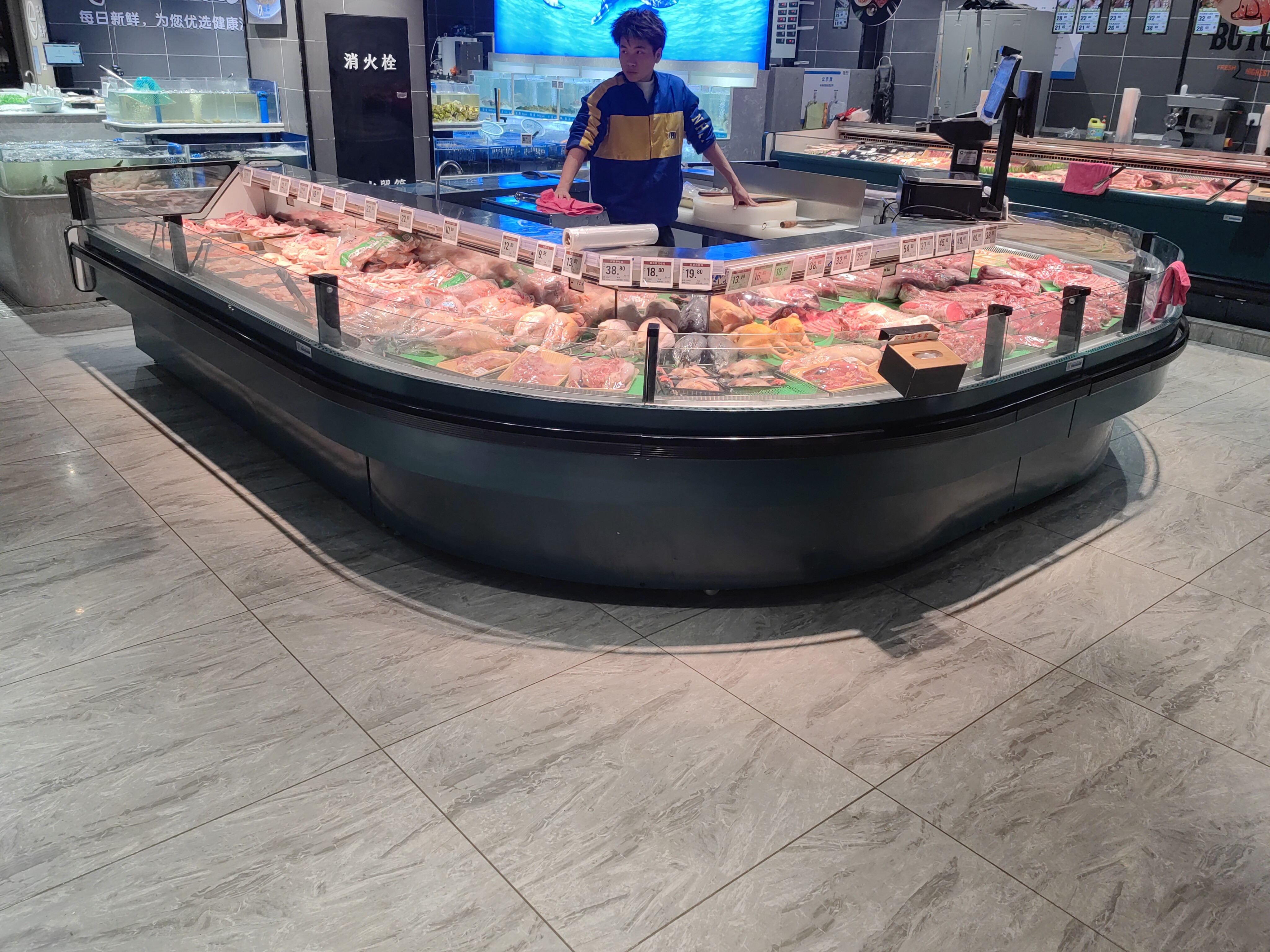 Fresh Meat Cooler Commercial Refrigerator