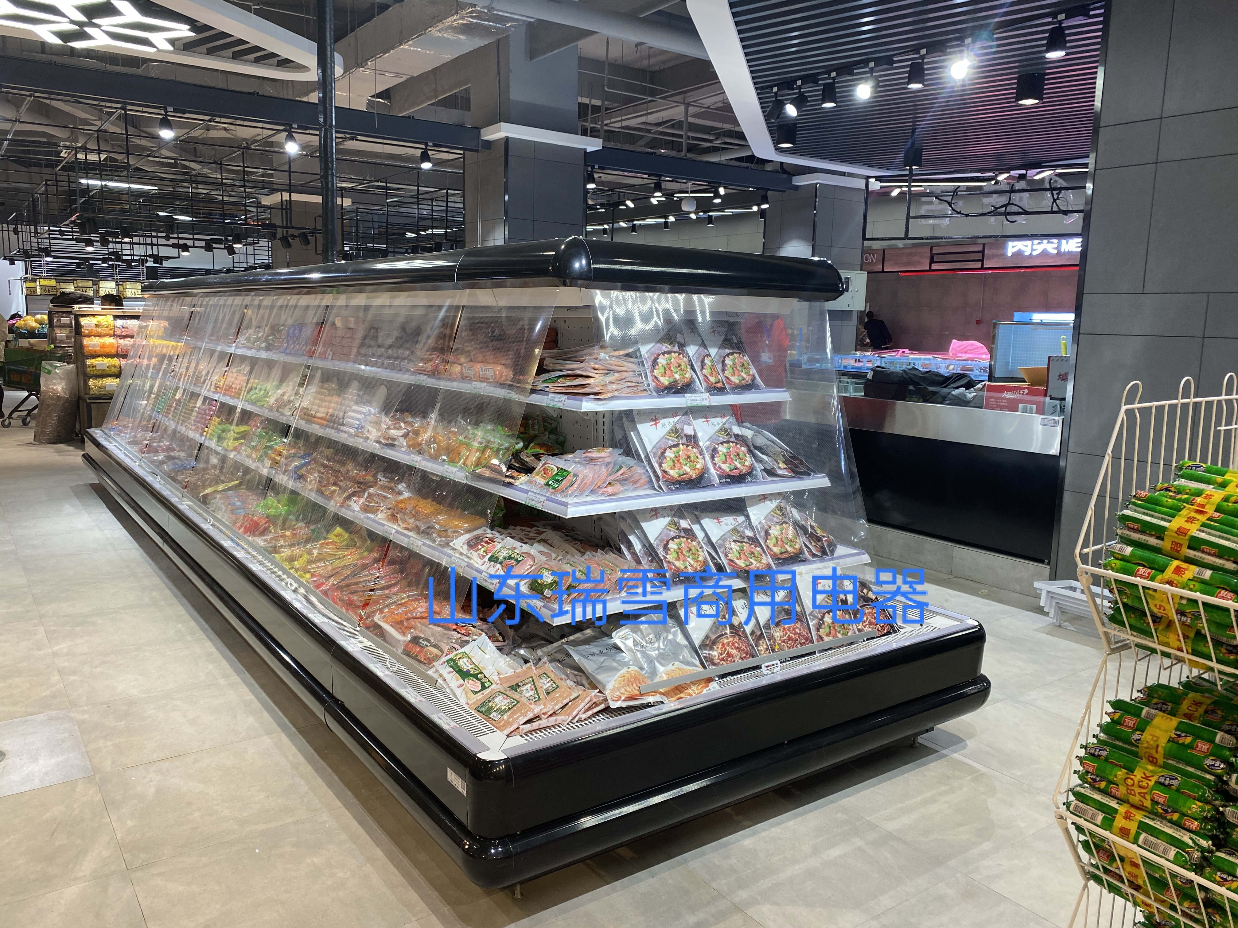 Remote Refrigerated Multi-deck Display Showcase